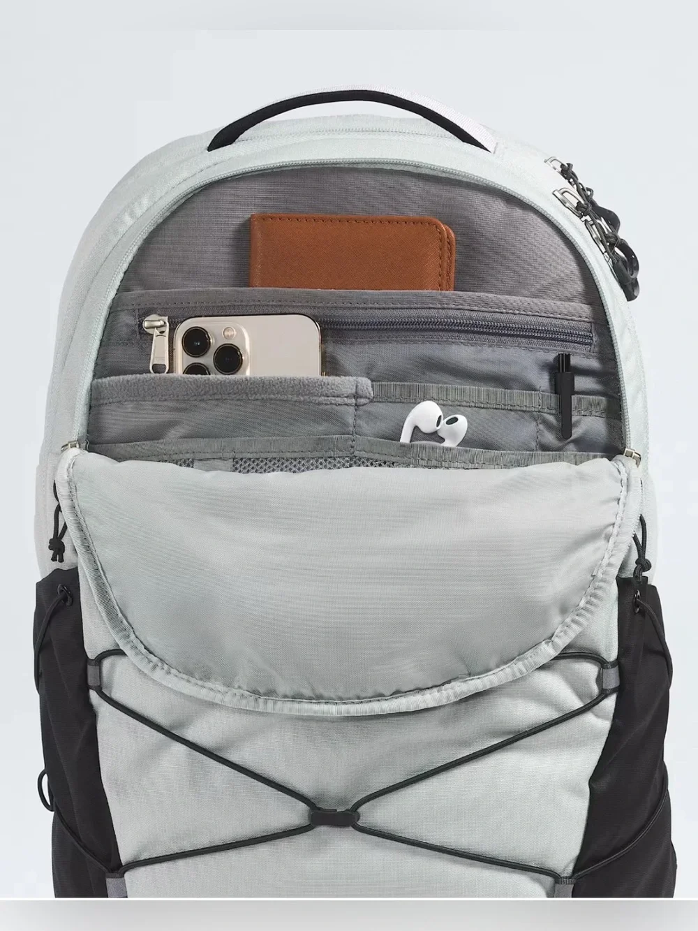 The North Face Borealis Tin Grey Dark Heather/Asphalt Grey/TNF Black Backpack
